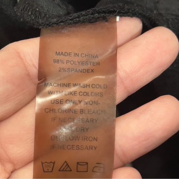 Vince Camuto Wide Leg Pleated High Waist Culottes Women's Size 6 Black - Picture 2 of 9